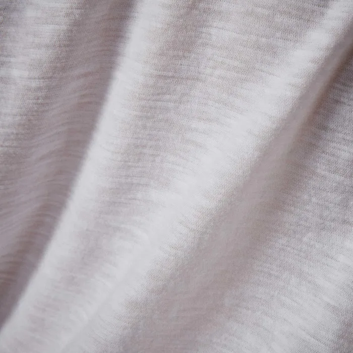 WOMEN James Perse CLASSICS Sheer Slub Crew Neck Tee White