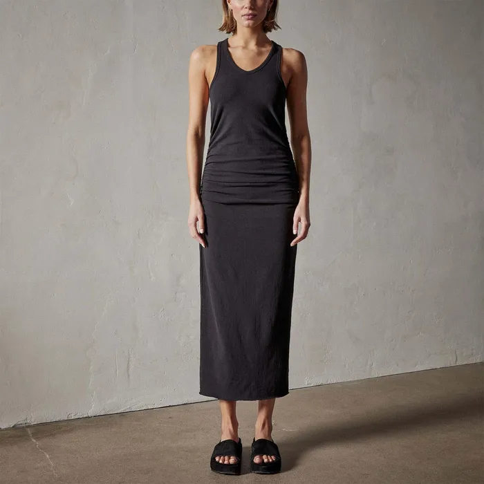 WOMEN James Perse DRESSESJUMPSUITS Horizon Dress Black