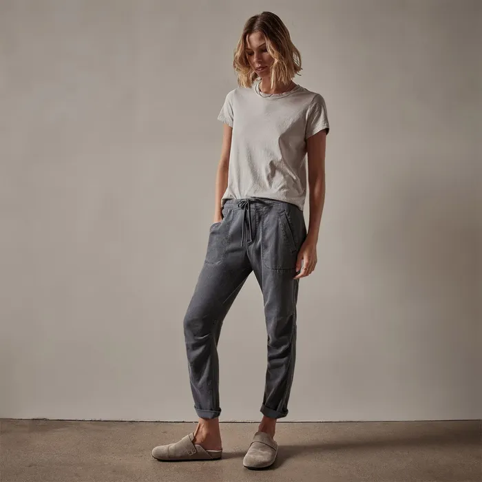 WOMEN James Perse PANTSDENIM Soft Drape Pant Maine Pigment