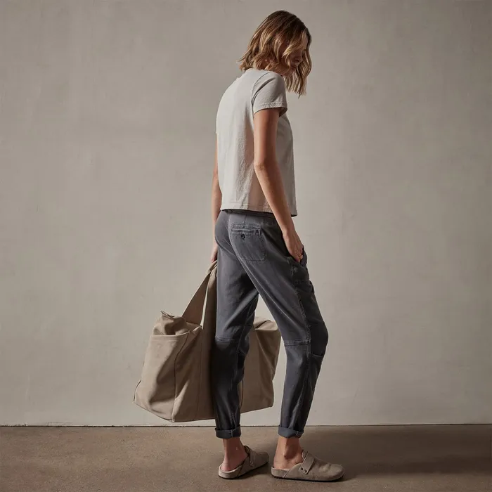 WOMEN James Perse PANTSDENIM Soft Drape Pant Maine Pigment