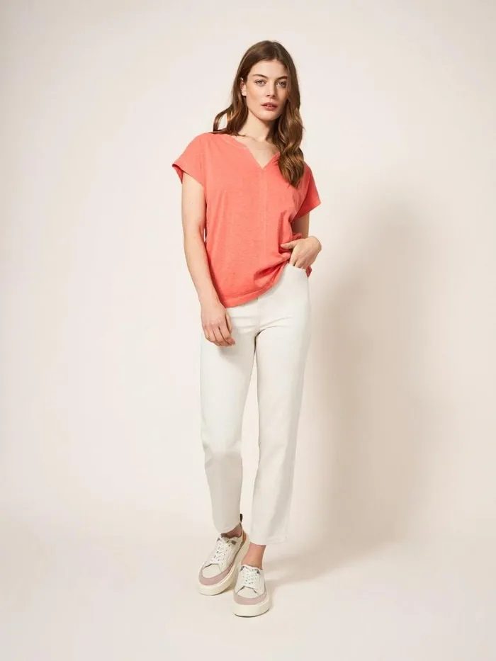 Women JEANS White Stuff Miley Relaxed Straight Jean Light Natural