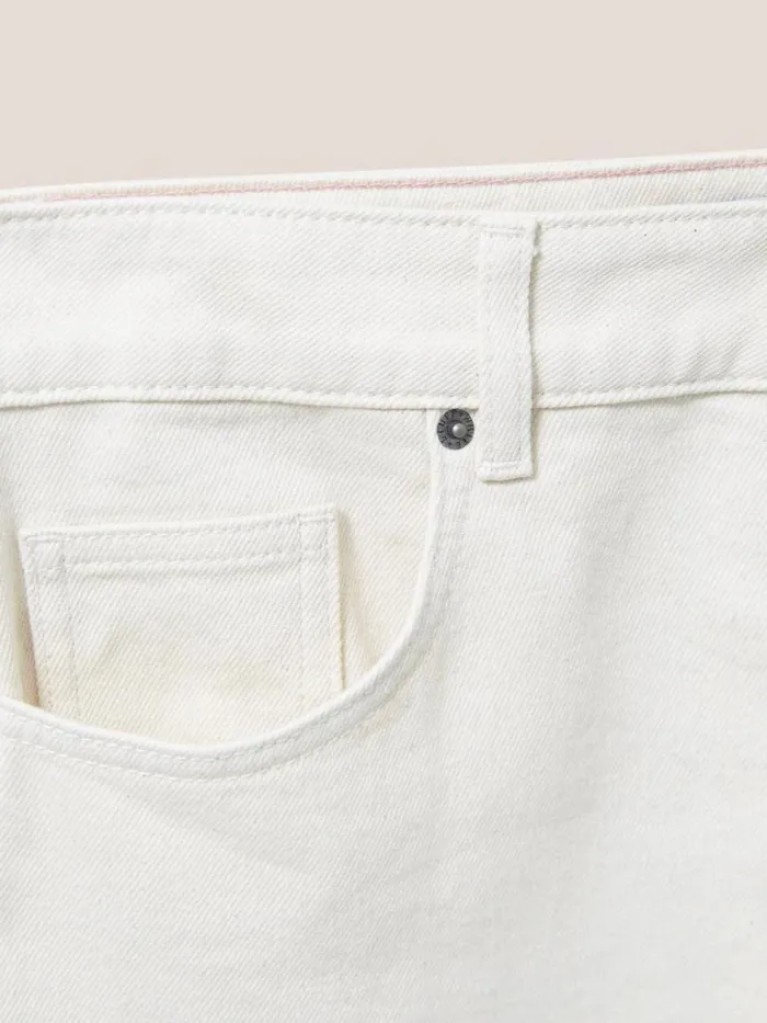 Women JEANS White Stuff Miley Relaxed Straight Jean Light Natural
