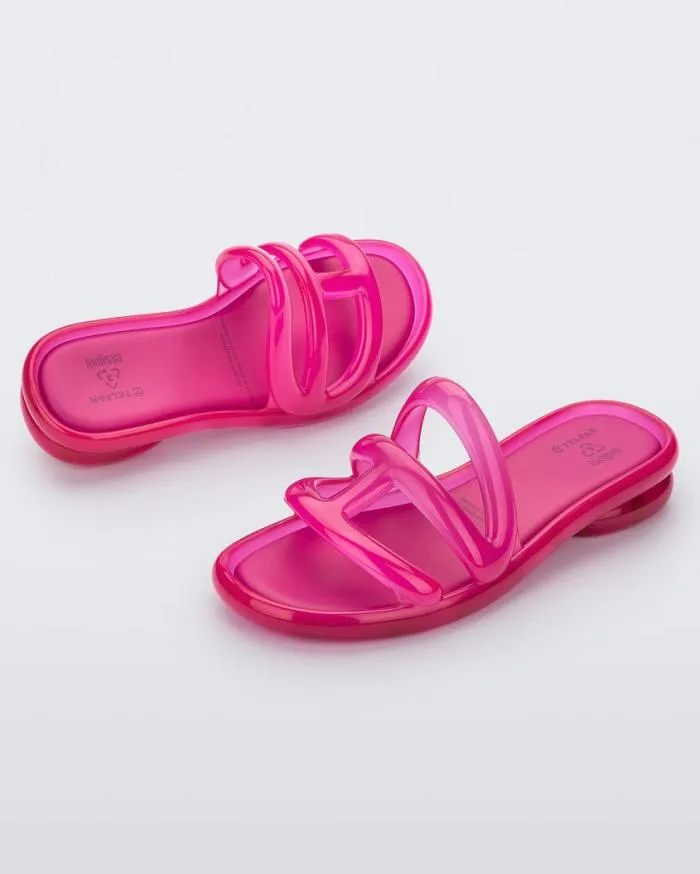 Women Jelly Slide Pink Melissa Slides