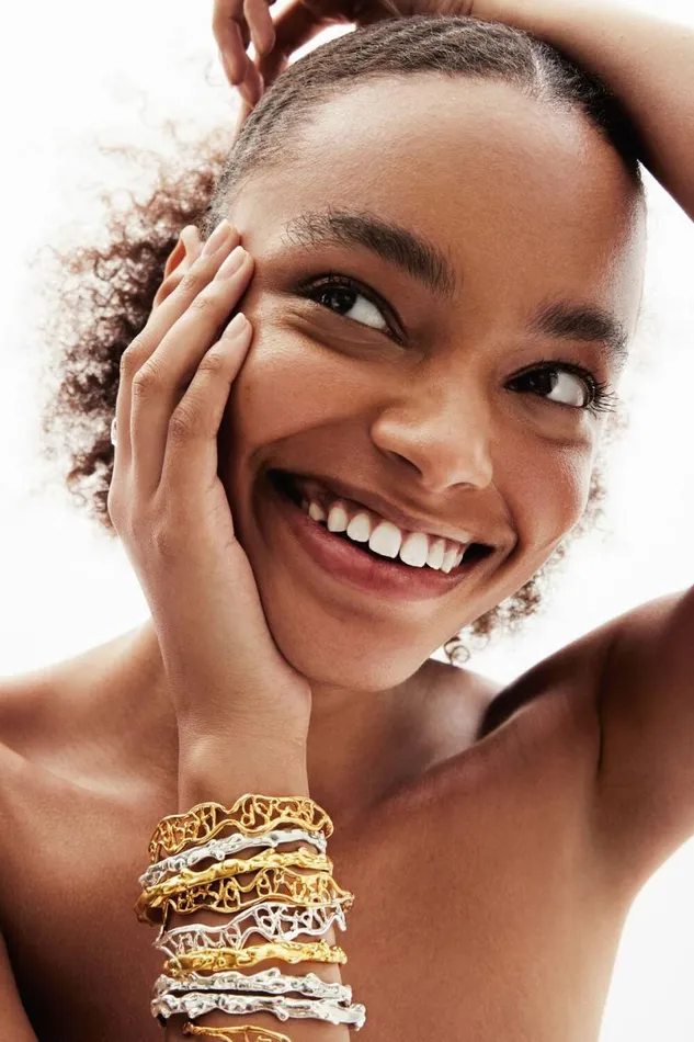 Women Jewellery Desigual Zalio Slender Gold Plated Bracelet