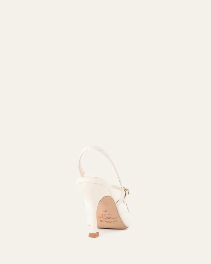 Women jomercer Ascot high heels off white mesh HIGH HEELS