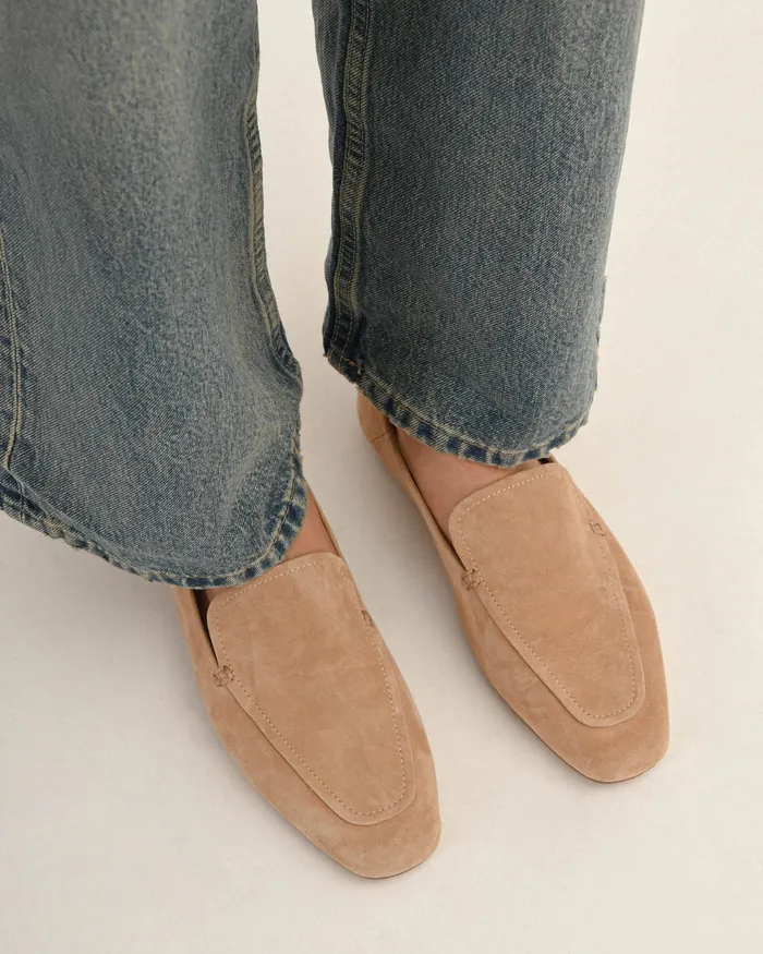 Women jomercer Bean loafers tan suede LACE UP and LOAFERS Women jomercer Bean loafers tan suede LACE UP and LOAFERS