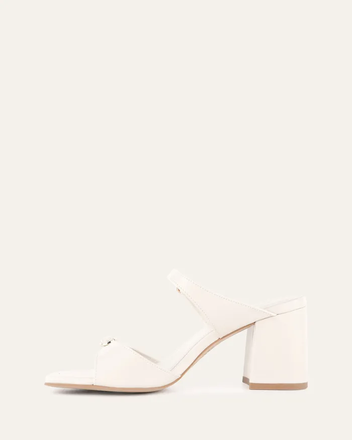 Women jomercer Spencer mid heel sandals off white leather MID HEELS Women jomercer Spencer mid heel sandals off white leather MID HEELS