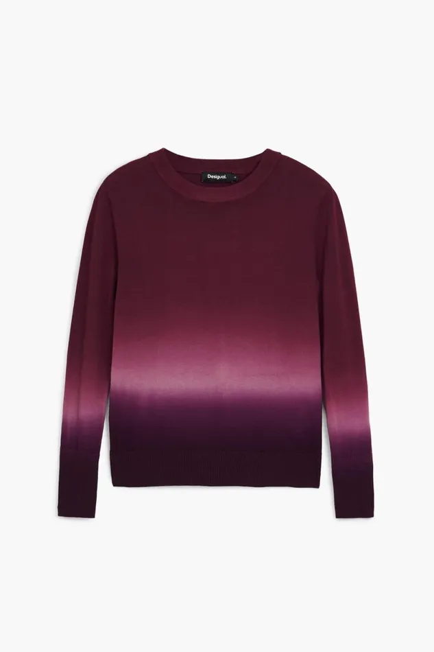 Women Jumpers Desigual Light Gradient Sweater