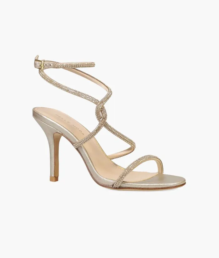 Women Kaleah High Heel 8211 Gold Pelle Moda High Heels