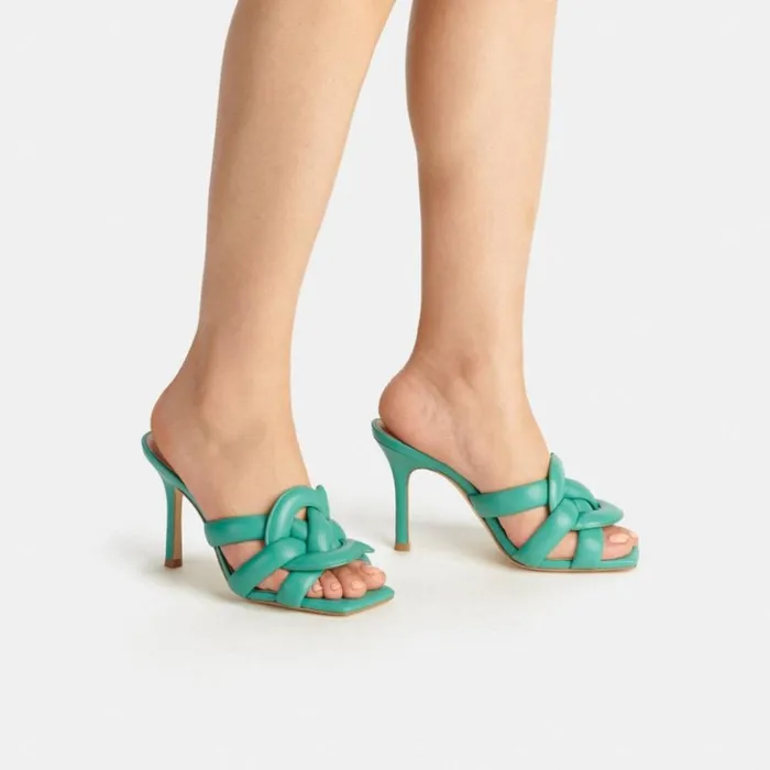 Women Kellie Sandal Bright Green Coach Sandals