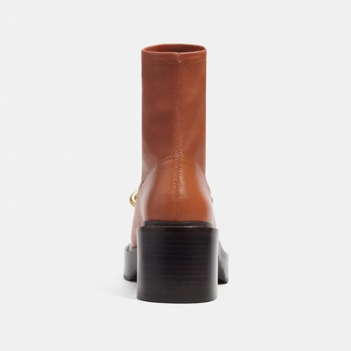 Women Kenna Bootie Burnished Amber Coach Boots and Booties