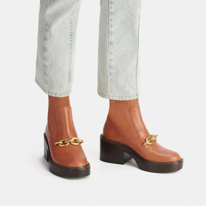 Women Kenna Bootie Burnished Amber Coach Boots and Booties