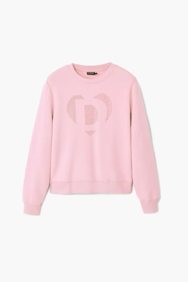 WomenKids Jumpers Desigual Desigual Heart Sweatshirt