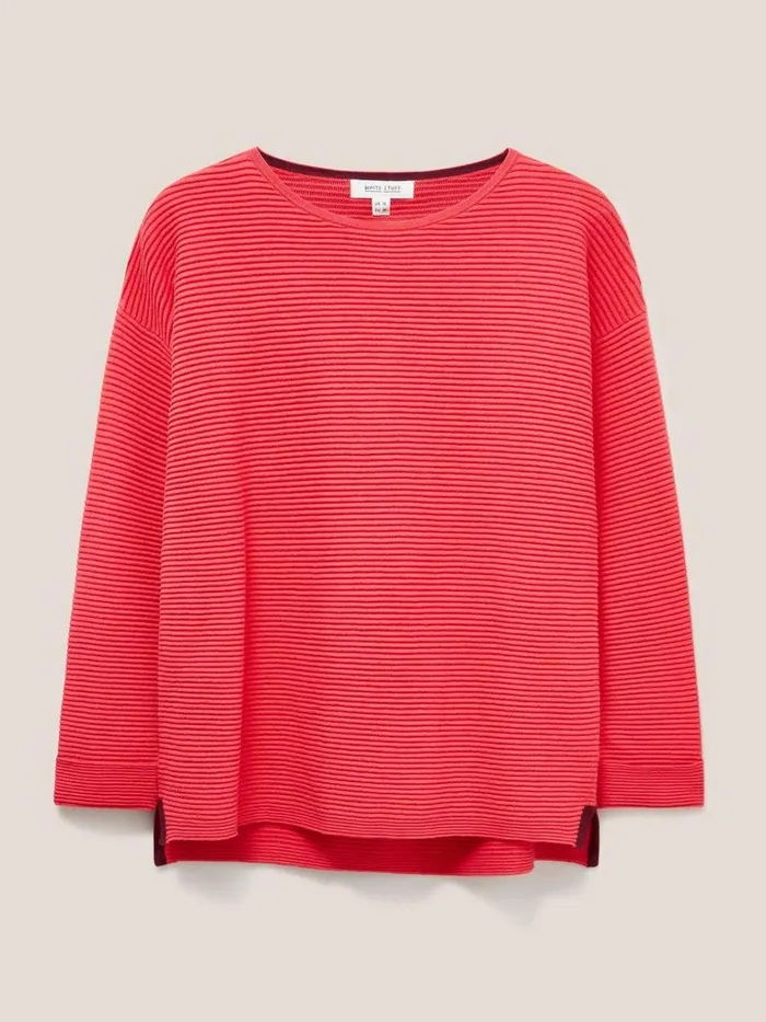 Women KNITWEAR White Stuff JANA JUMPER Bright Pink