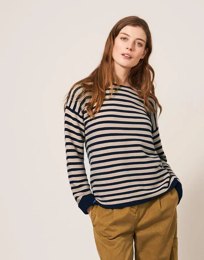 Women KNITWEAR White Stuff JANA JUMPER Natural Multi