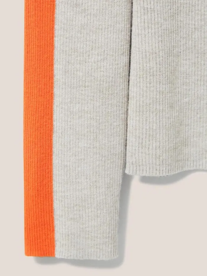 Women KNITWEAR White Stuff POP RIB JUMPER Natural Multi Women KNITWEAR White Stuff POP RIB JUMPER Natural Multi