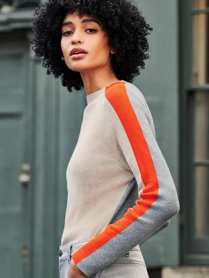 Women KNITWEAR White Stuff POP RIB JUMPER Natural Multi Women KNITWEAR White Stuff POP RIB JUMPER Natural Multi