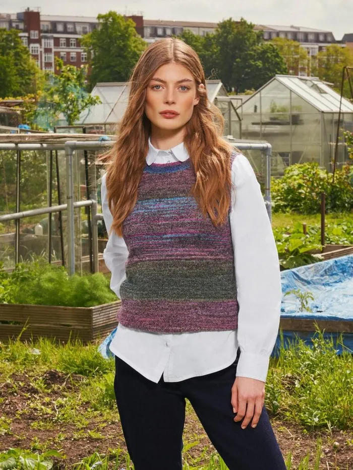 Women KNITWEAR White Stuff SAKURA TANK Green Multi Women KNITWEAR White Stuff SAKURA TANK Green Multi