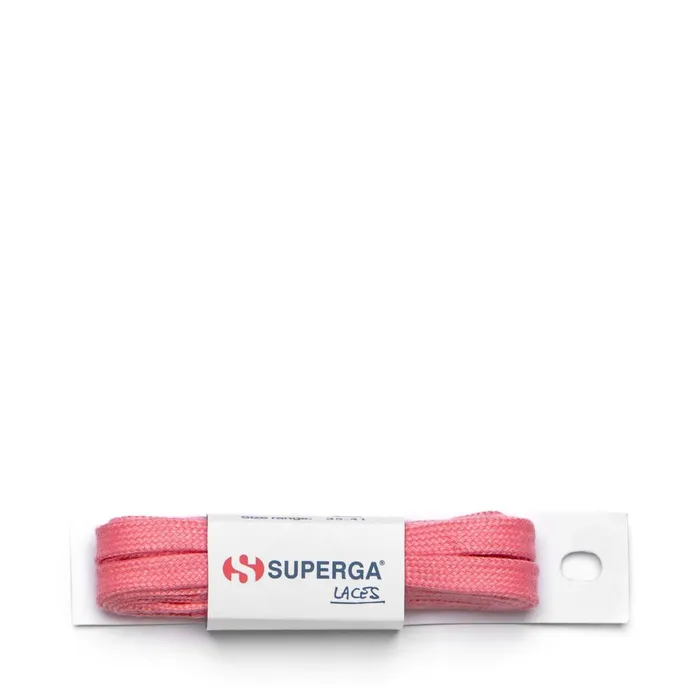 Women LACES Unisex COLOR LACES Laces PINK GERANIUM Superga Shoe Laces