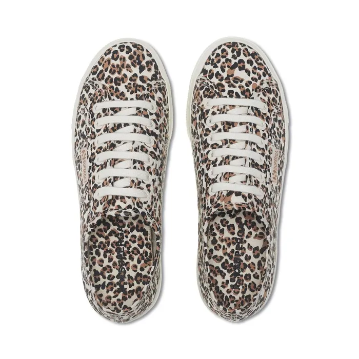 Women Lady Shoes Woman 2790 PRINT Wedge LT CLASSIC LEOPARDFAVORIO Superga Platform