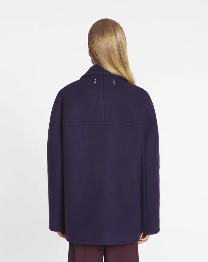 Women Lanvin Coats and Jackets Pea Coat Japanese Ink Women Lanvin Coats and Jackets Pea Coat Japanese Ink