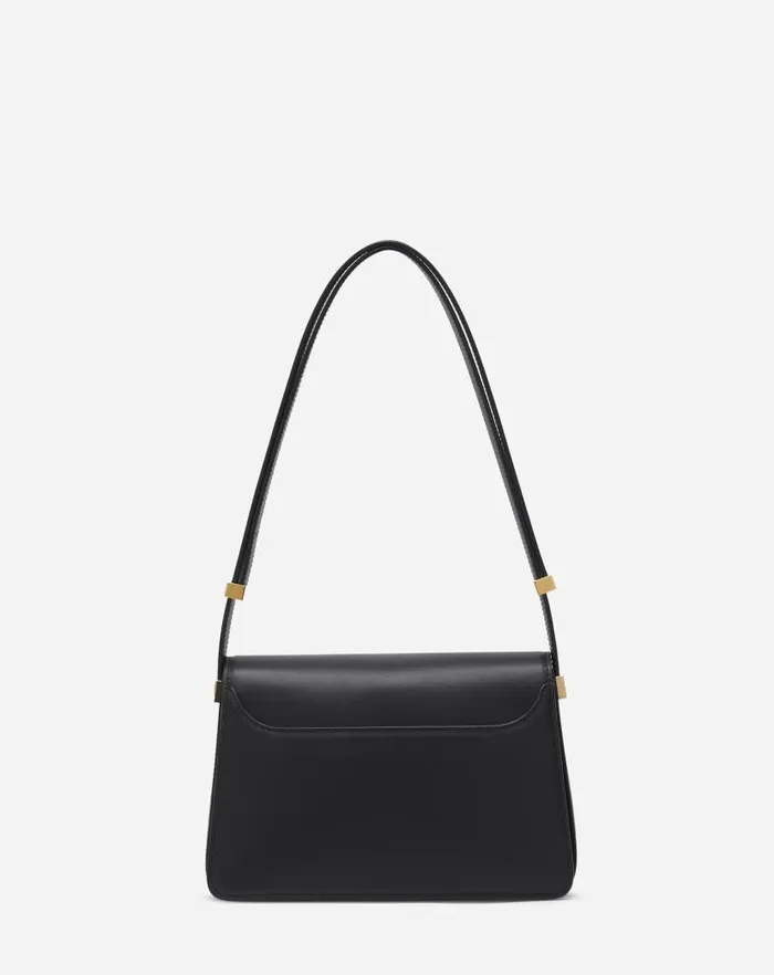 Women Lanvin Crossbody Bags and Shoulder Bags Concerto Leather Bag Black