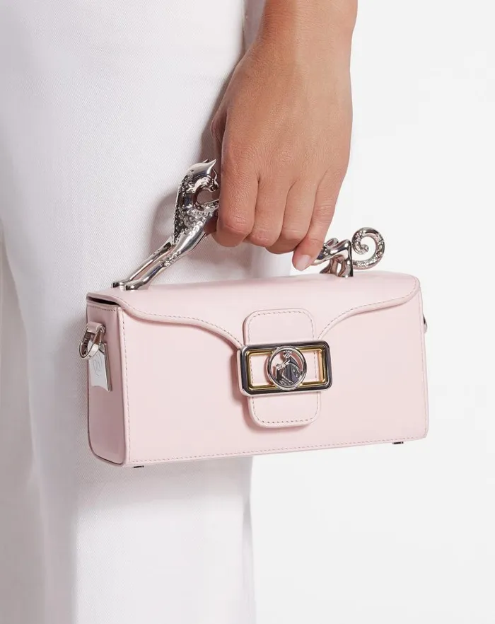 Women Lanvin Crossbody Bags and Shoulder Bags Leather Nano Pencil Cat Bag Ros Women Lanvin Crossbody Bags and Shoulder Bags Leather Nano Pencil Cat Bag Ros