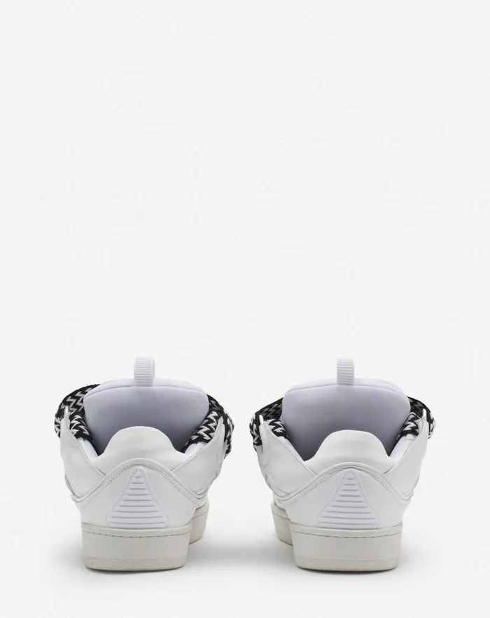Women Lanvin Curb Lanvin X Future Curb 30 Leather Sneakers For Women Whiteblack Women Lanvin Curb Lanvin X Future Curb 30 Leather Sneakers For Women Whiteblack