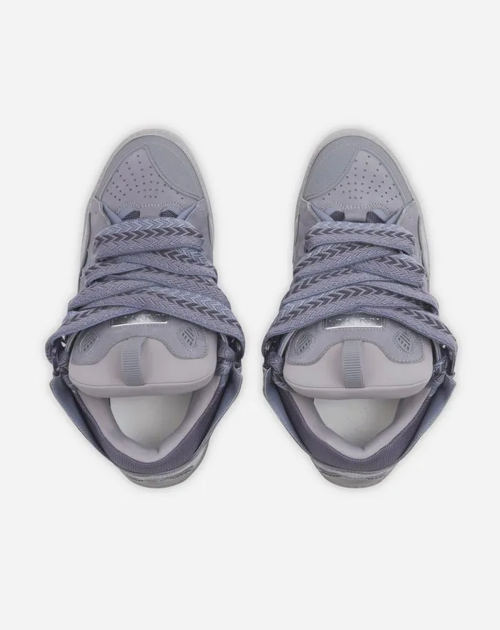 Women Lanvin Curb Leather Curb Sneakers Light Grey Women Lanvin Curb Leather Curb Sneakers Light Grey