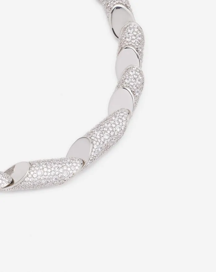 Women Lanvin Jewelry Haute Squence Rhinestone Necklace Silvercrystal Women Lanvin Jewelry Haute Squence Rhinestone Necklace Silvercrystal