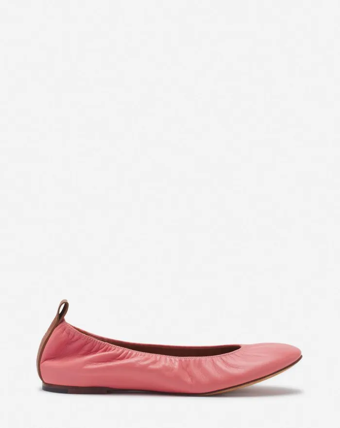 Women Lanvin Loafers The Leather Ballerina Flat Venus