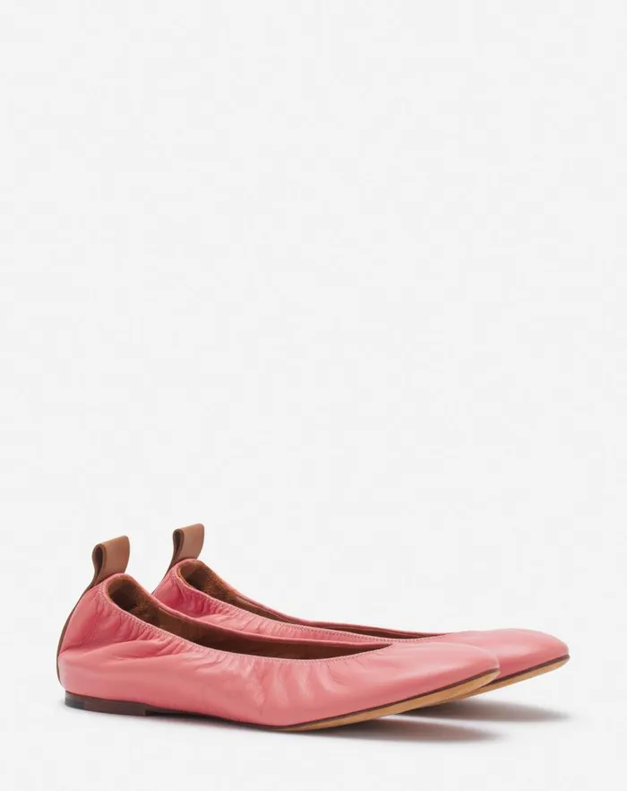 Women Lanvin Loafers The Leather Ballerina Flat Venus