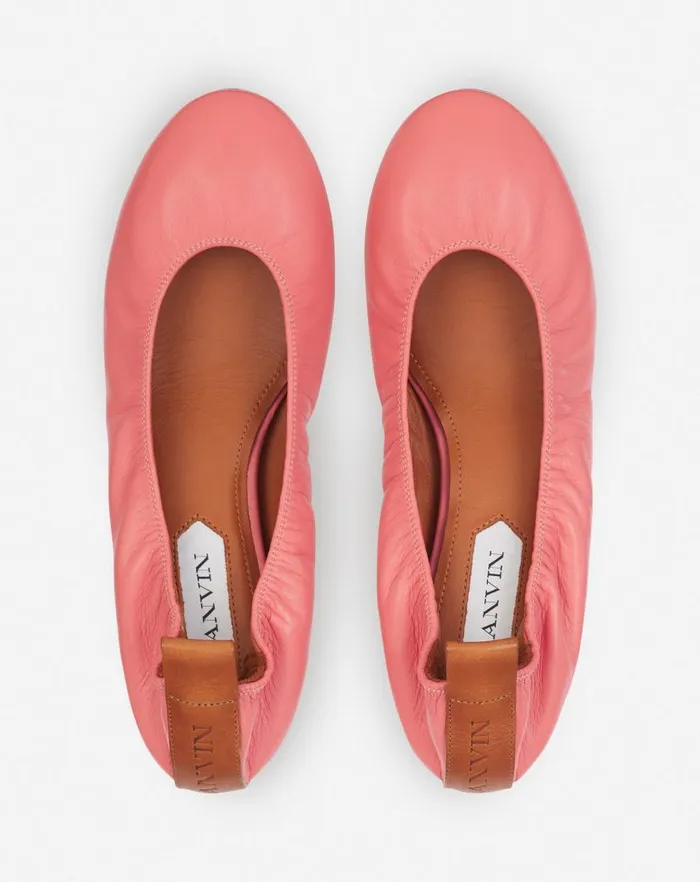 Women Lanvin Loafers The Leather Ballerina Flat Venus