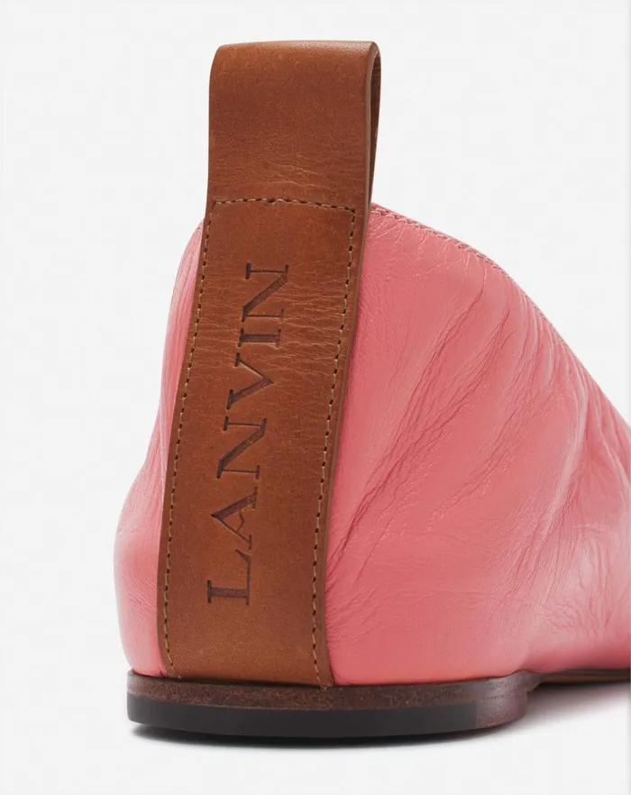 Women Lanvin Loafers The Leather Ballerina Flat Venus