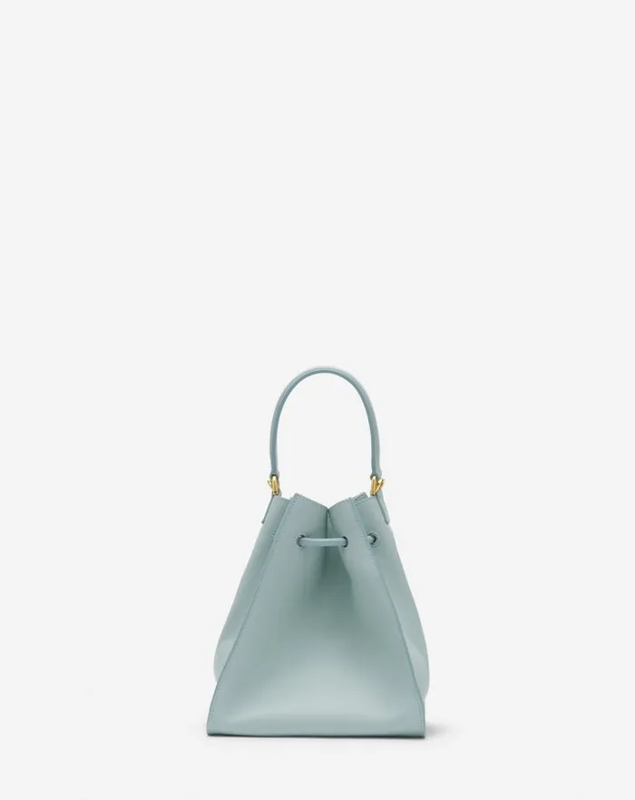 Women Lanvin Mini Bags and Clutches Small Leather Sequence By Lanvin Handbag Ice Blue