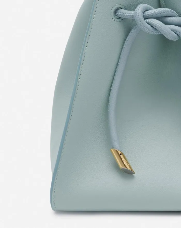 Women Lanvin Mini Bags and Clutches Small Leather Sequence By Lanvin Handbag Ice Blue