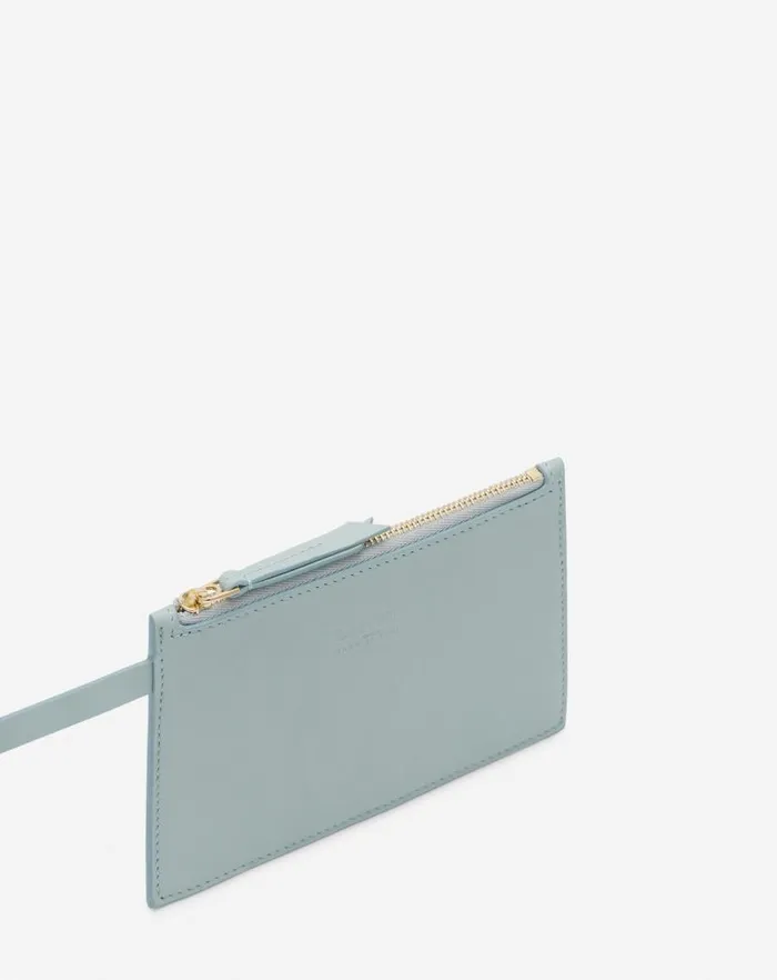 Women Lanvin Mini Bags and Clutches Small Leather Sequence By Lanvin Handbag Ice Blue