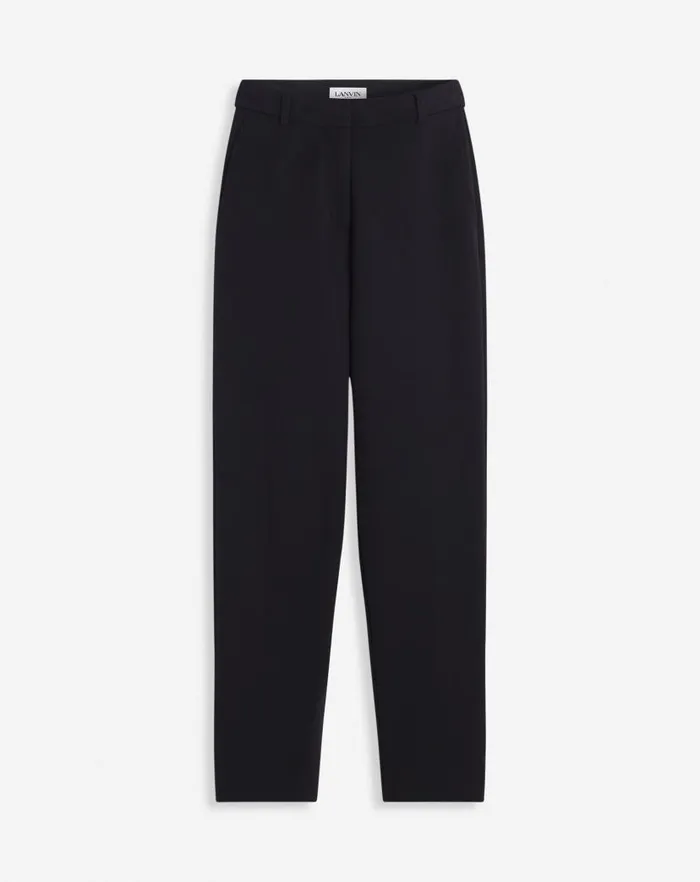 Women Lanvin Pants Cigarette Pants Black