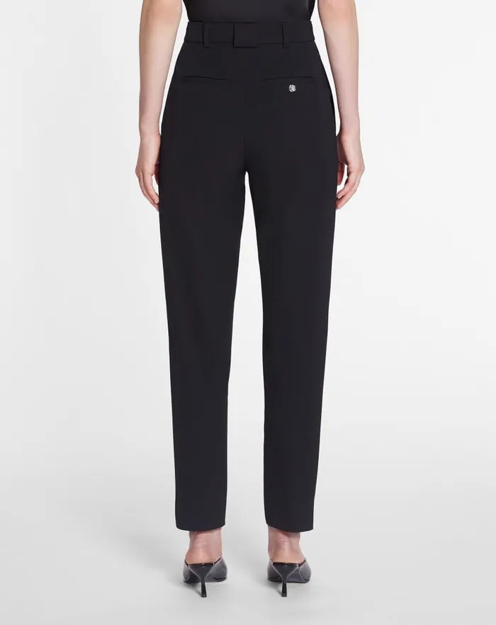 Women Lanvin Pants Cigarette Pants Black Women Lanvin Pants Cigarette Pants Black