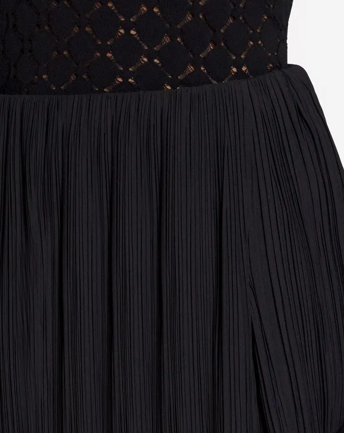 Women Lanvin Pants Pleated Shorts Black