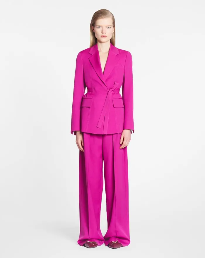 Women Lanvin Pants Wideleg Pants Fuchsia