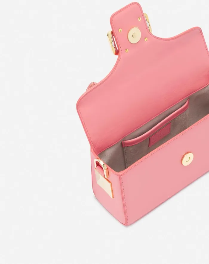 Women Lanvin Pencil Nano Pencil Cat Bag In Leather And Rhinestones Venusdune