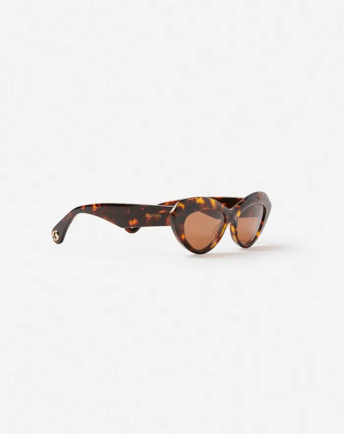 Women Lanvin Sunglasses Signature Sunglasses Havana