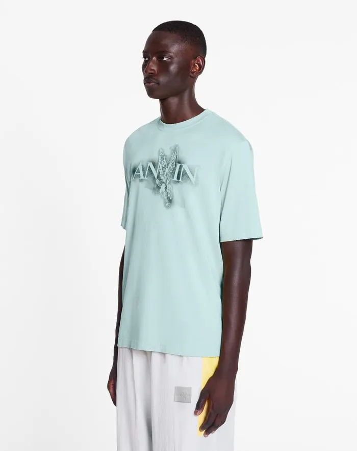 Women Lanvin TShirts and Sweatshirts Lanvin X Future Classic Eagle Print Tshirt Lanvin Blue Women Lanvin TShirts and Sweatshirts Lanvin X Future Classic Eagle Print Tshirt Lanvin Blue