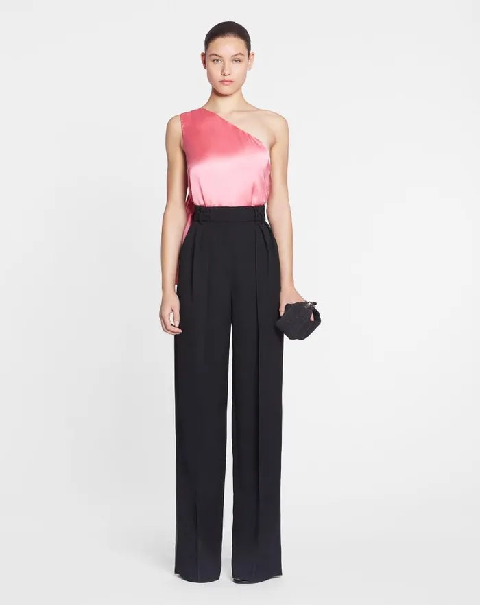 Women Lanvin Tops Asymmetrical Top With Ribbon Detail Venus Women Lanvin Tops Asymmetrical Top With Ribbon Detail Venus