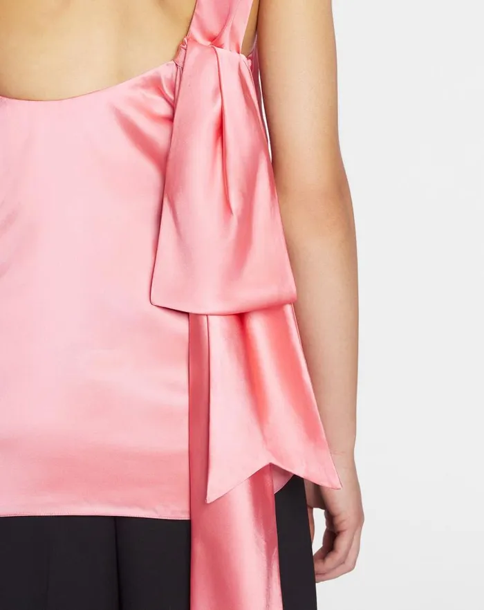 Women Lanvin Tops Asymmetrical Top With Ribbon Detail Venus Women Lanvin Tops Asymmetrical Top With Ribbon Detail Venus