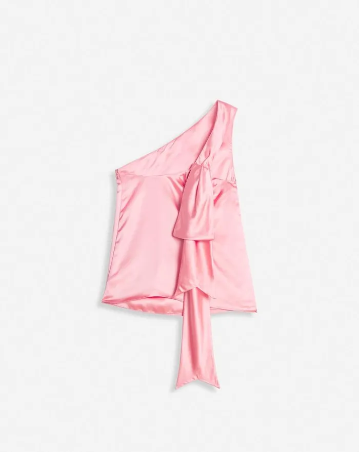 Women Lanvin Tops Asymmetrical Top With Ribbon Detail Venus Women Lanvin Tops Asymmetrical Top With Ribbon Detail Venus