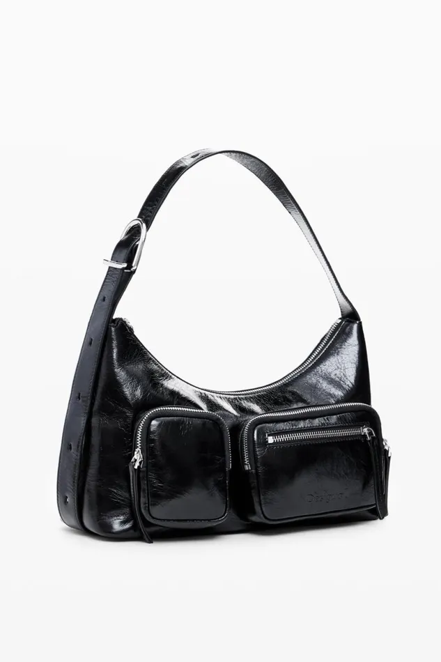 Women Leather Bags Desigual Leather Bag With Pockets