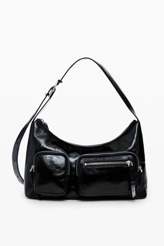 Women Leather Bags Desigual Leather Bag With Pockets