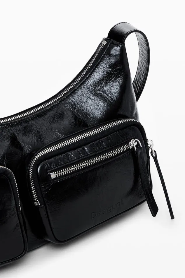 Women Leather Bags Desigual Leather Bag With Pockets